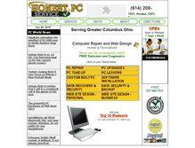 Tablet Screenshot of honestpcservice.com